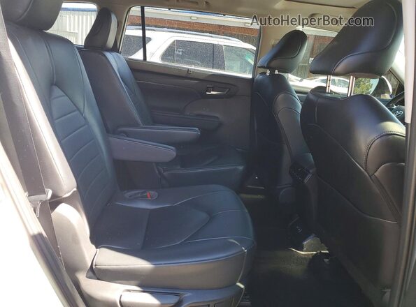 5TDKDRAHXPS035478 2023 TOYOTA HIGHLANDER Белый Вид задней части салона