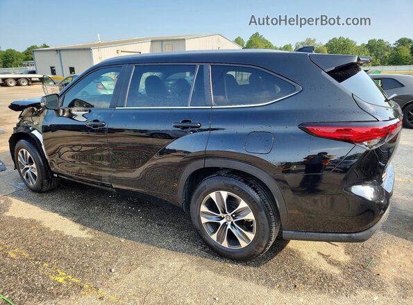5TDKDRAHXPS044049 2023 TOYOTA HIGHLANDER Black Tył lewy