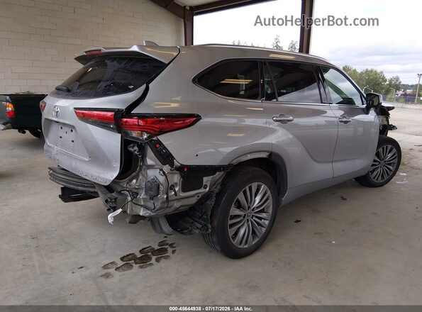 5TDKDRBH0PS014637 2023 TOYOTA HIGHLANDER Silver Rear right