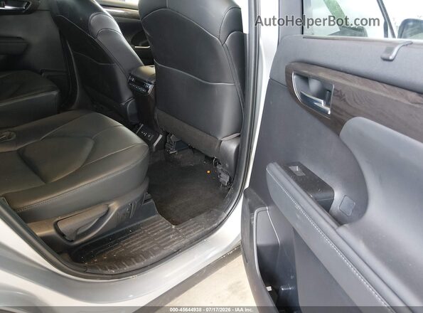 5TDKDRBH0PS014637 2023 TOYOTA HIGHLANDER Silver VIN sticker view