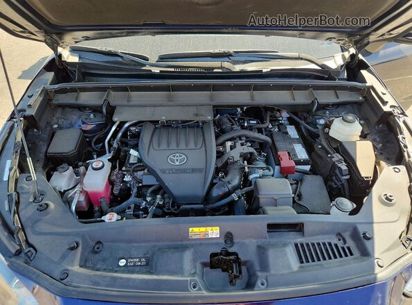 5TDKDRBH0PS021524 2023 TOYOTA HIGHLANDER Blue Widok komory silnika