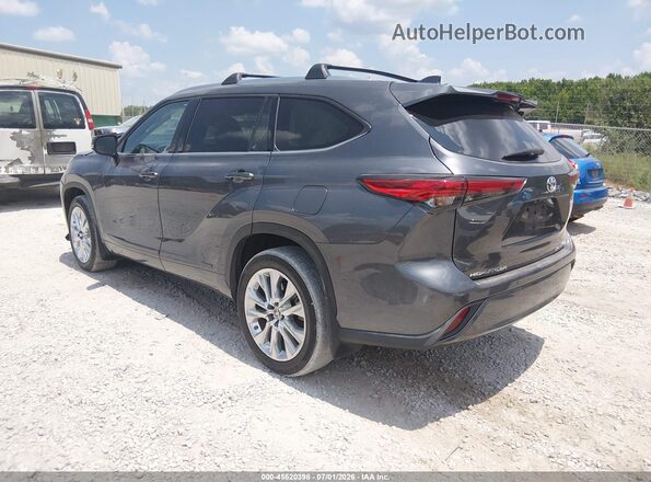 5TDKDRBH0PS024004 2023 TOYOTA HIGHLANDER Серый Задняя левая четверть