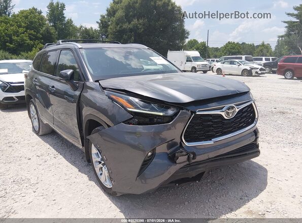 5TDKDRBH0PS024004 2023 TOYOTA HIGHLANDER Серый Вид спереди