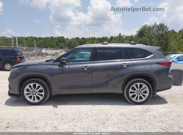 5TDKDRBH0PS024004 2023 TOYOTA HIGHLANDER Серый Панорамный вид салона 360°