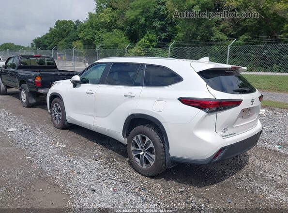 5TDKDRBH0PS040929 2023 TOYOTA HIGHLANDER White Trasero izquierdo