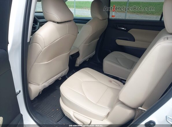 5TDKDRBH0PS040929 2023 TOYOTA HIGHLANDER White Vista de la etiqueta del VIN