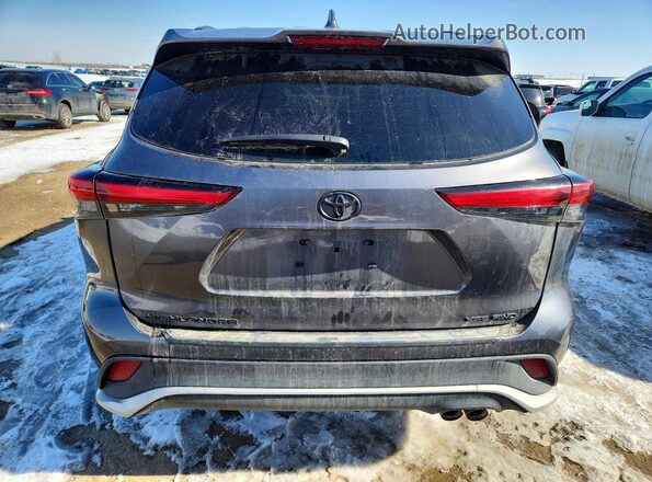5TDKDRBH0PS501238 2023 TOYOTA HIGHLANDER Gray Vista trasera