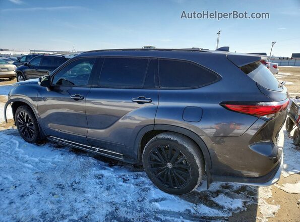 5TDKDRBH0PS501238 2023 TOYOTA HIGHLANDER Gray Trasero izquierdo