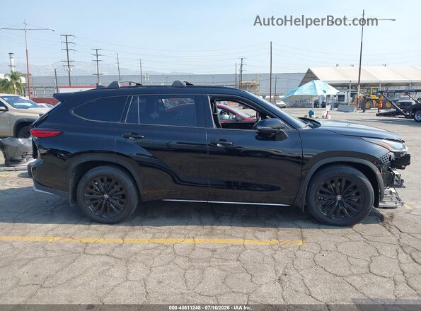 5TDKDRBH0PS512420 2023 TOYOTA HIGHLANDER Black სალონის 360-გრადუსიანი ხედი