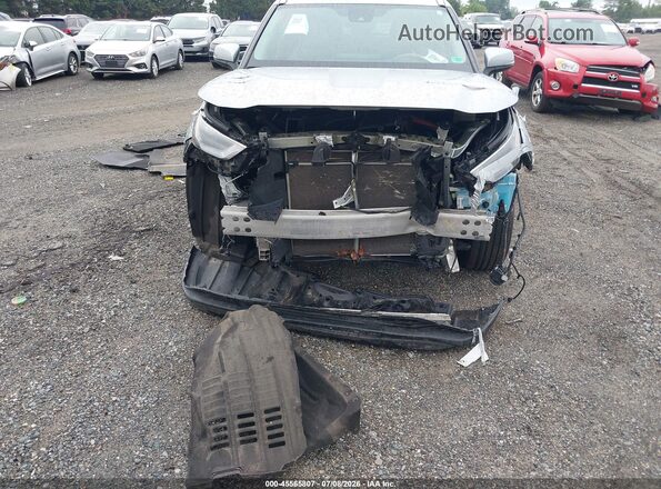 5TDKDRBH0RS532847 2024 TOYOTA HIGHLANDER Silver Vista frontal