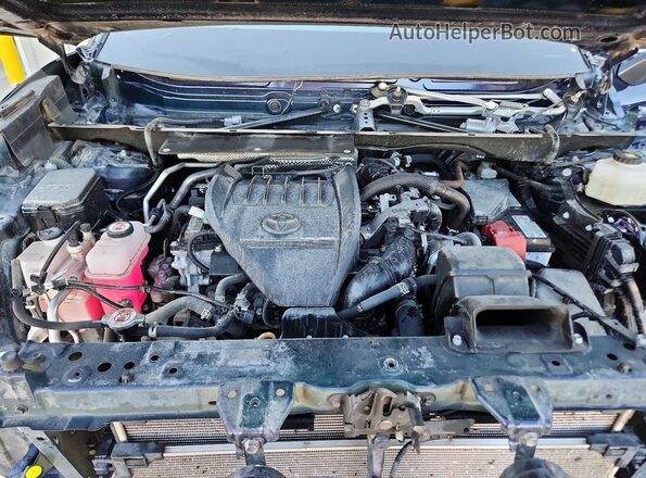 5TDKDRBH0RS565475 2024 TOYOTA HIGHLANDER Blue Vista del compartimento del motor