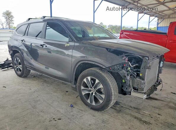 5TDKDRBH0RS572992 2024 TOYOTA HIGHLANDER Gray წინა მარჯვენა