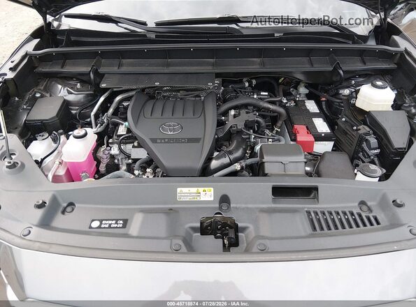 5TDKDRBH0SS588387 2025 TOYOTA HIGHLANDER Gray Widok z tyłu