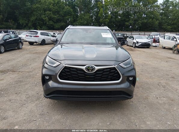 5TDKDRBH0SS588387 2025 TOYOTA HIGHLANDER Gray Widok zestawu wskaźników