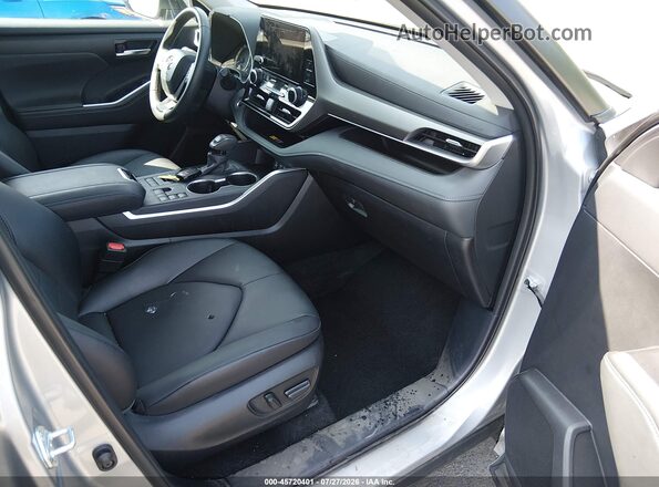 5TDKDRBH0SS588423 2025 TOYOTA HIGHLANDER Silver Vista interior delantera