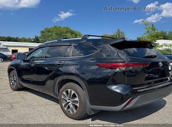 5TDKDRBH1PS011052 2023 TOYOTA HIGHLANDER Black უკანა მარცხენა