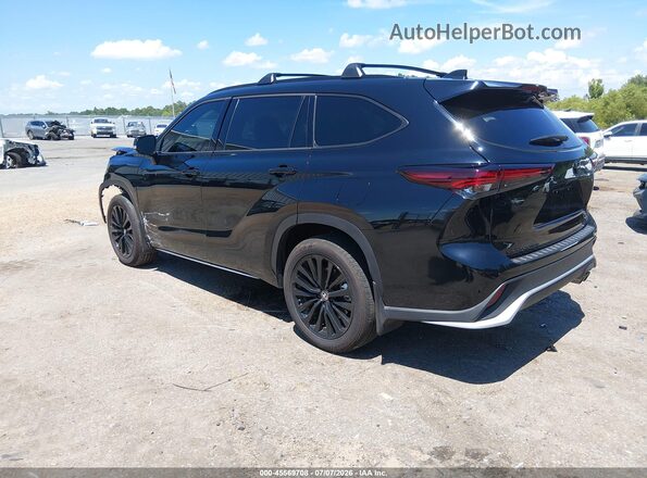 5TDKDRBH1SS580931 2025 TOYOTA HIGHLANDER Black Trasero izquierdo