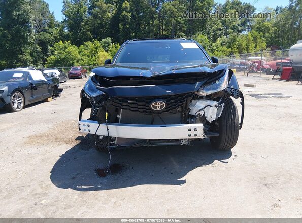 5TDKDRBH1SS580931 2025 TOYOTA HIGHLANDER Black Vista frontal
