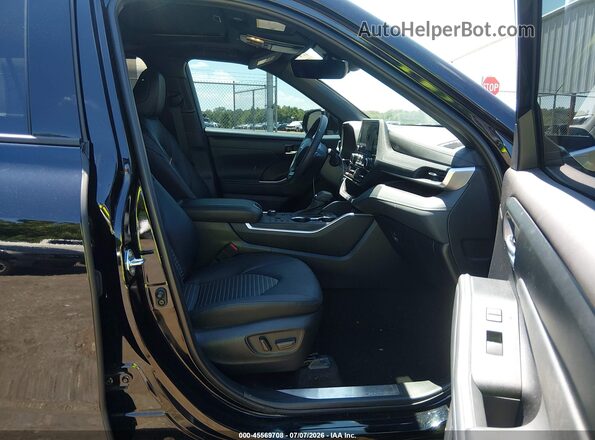 5TDKDRBH1SS580931 2025 TOYOTA HIGHLANDER Black Vista interior delantera