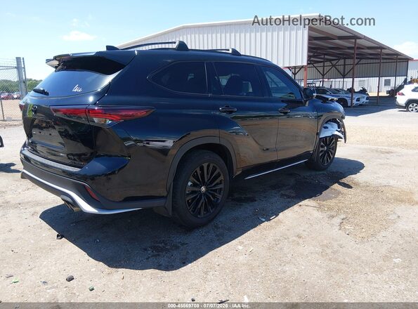 5TDKDRBH1SS580931 2025 TOYOTA HIGHLANDER Black Trasero derecho