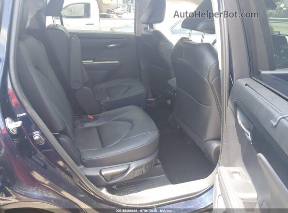 5TDKDRBH1SS583201 2025 TOYOTA HIGHLANDER Black VIN կոդի պիտակի տեսք