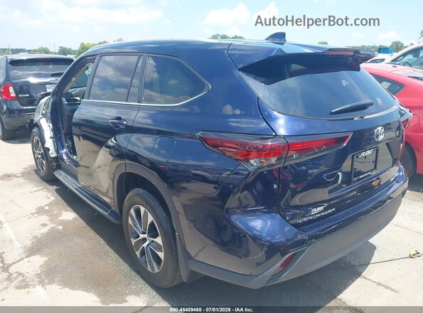 5TDKDRBH1SS583201 2025 TOYOTA HIGHLANDER Black Հետևի ձախ