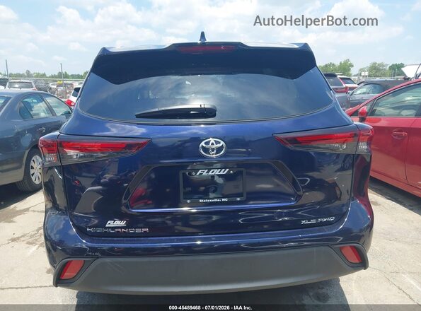 5TDKDRBH1SS583201 2025 TOYOTA HIGHLANDER Black 