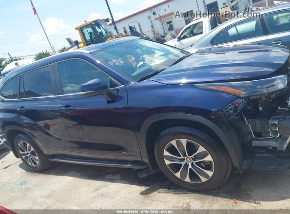 5TDKDRBH1SS583201 2025 TOYOTA HIGHLANDER Black Սալոնի 360 աստիճան տեսք