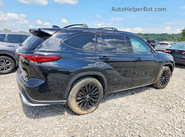 5TDKDRBH2PS014705 2023 TOYOTA HIGHLANDER Black Rear right
