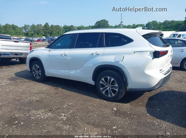 5TDKDRBH2PS026417 2023 TOYOTA HIGHLANDER White Trasero izquierdo