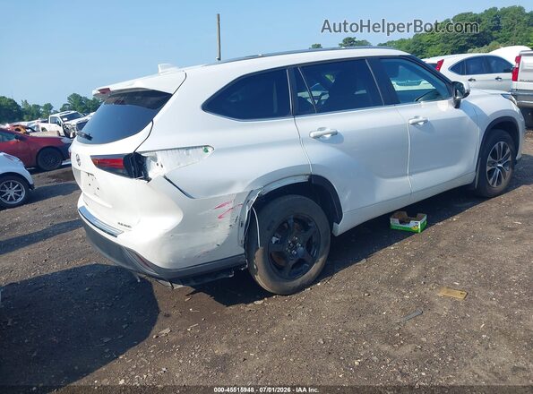5TDKDRBH2PS026417 2023 TOYOTA HIGHLANDER White Trasero derecho