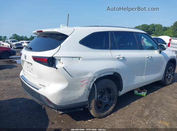 5TDKDRBH2PS026417 2023 TOYOTA HIGHLANDER White Vista frontal