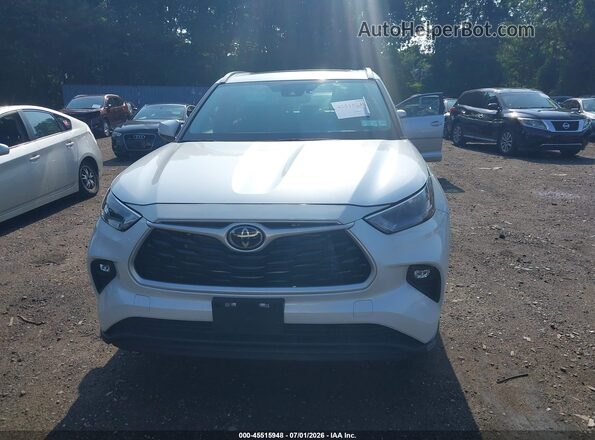 5TDKDRBH2PS026417 2023 TOYOTA HIGHLANDER White Vista interior trasera