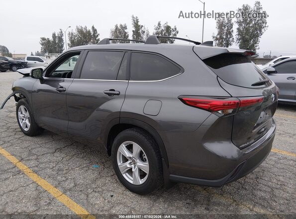 5TDKDRBH2PS522205 2023 TOYOTA HIGHLANDER Gray Tył lewy
