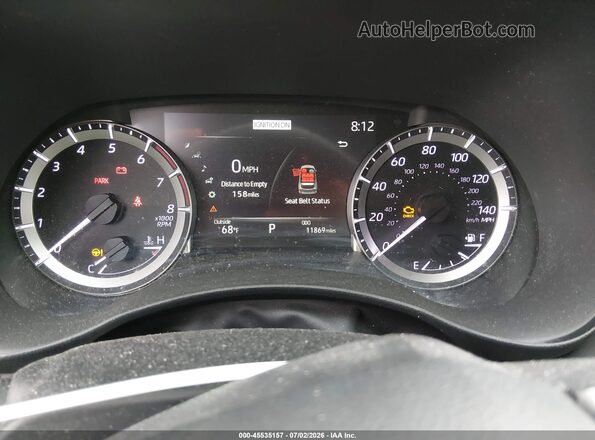 5TDKDRBH2PS522205 2023 TOYOTA HIGHLANDER Gray Widok tylnych siedzeń