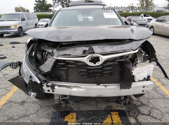 5TDKDRBH2PS522205 2023 TOYOTA HIGHLANDER Gray Widok z przodu