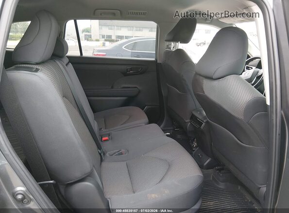 5TDKDRBH2PS522205 2023 TOYOTA HIGHLANDER Gray Widok naklejki z numerem VIN