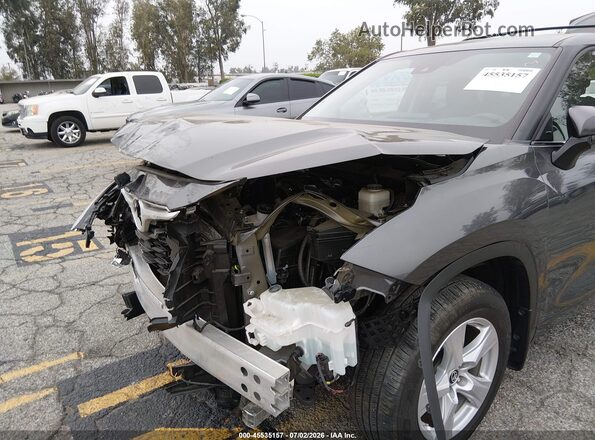 5TDKDRBH2PS522205 2023 TOYOTA HIGHLANDER Gray Widok wnętrza 360 stopni