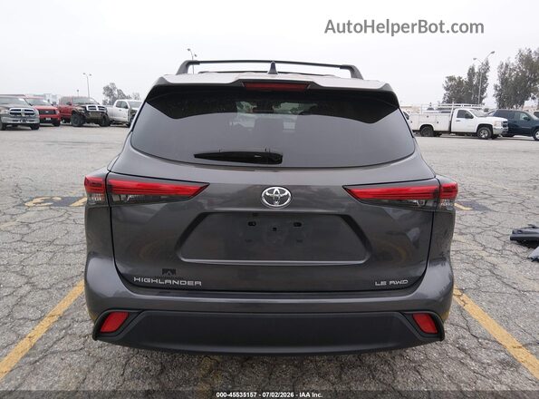 5TDKDRBH2PS522205 2023 TOYOTA HIGHLANDER Gray 