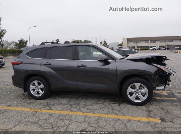 5TDKDRBH2PS522205 2023 TOYOTA HIGHLANDER Gray 