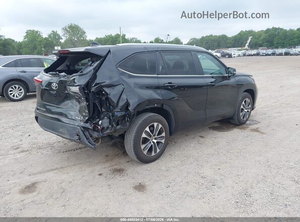 5TDKDRBH2PS526593 2023 TOYOTA HIGHLANDER Black Trasero derecho