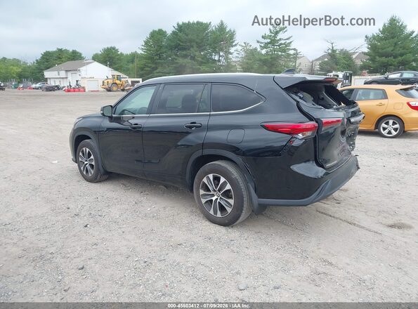 5TDKDRBH2PS526593 2023 TOYOTA HIGHLANDER Black Trasero izquierdo