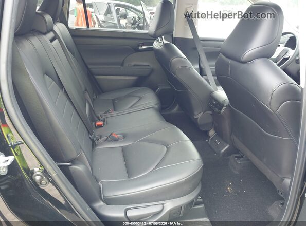 5TDKDRBH2PS526593 2023 TOYOTA HIGHLANDER Black Vista de la etiqueta del VIN