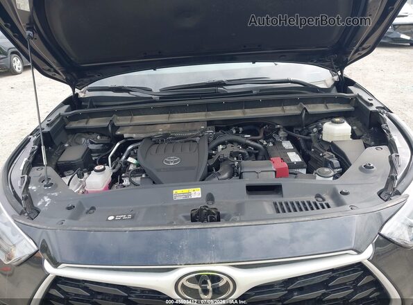 5TDKDRBH2PS526593 2023 TOYOTA HIGHLANDER Black Vista trasera