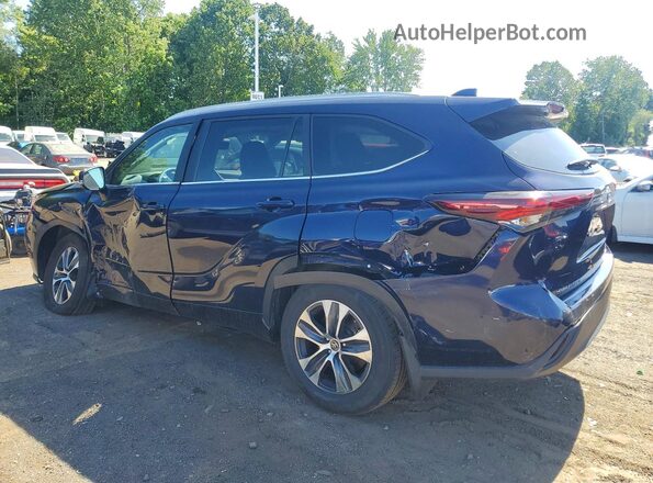 5TDKDRBH2RS534292 2024 TOYOTA HIGHLANDER Blue Tył lewy