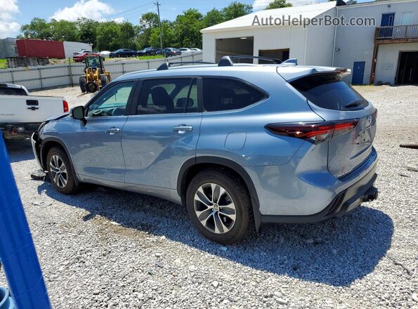 5TDKDRBH2RS551951 2024 TOYOTA HIGHLANDER Синий Задняя левая четверть