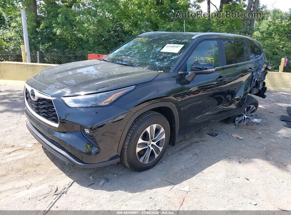 5TDKDRBH2TS612190 2026 TOYOTA HIGHLANDER Black Передня ліва чверть