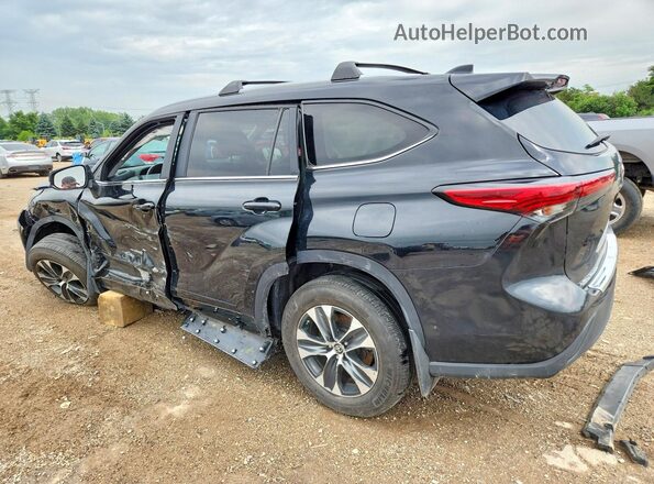 5TDKDRBH3PS043453 2023 TOYOTA HIGHLANDER Black Հետևի ձախ
