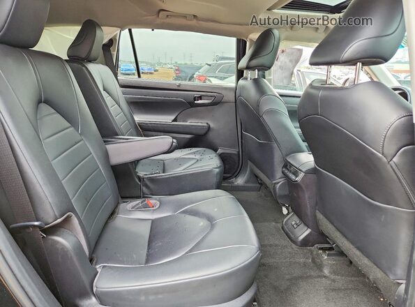 5TDKDRBH3PS043453 2023 TOYOTA HIGHLANDER Black Սալոնի հետևի տեսք