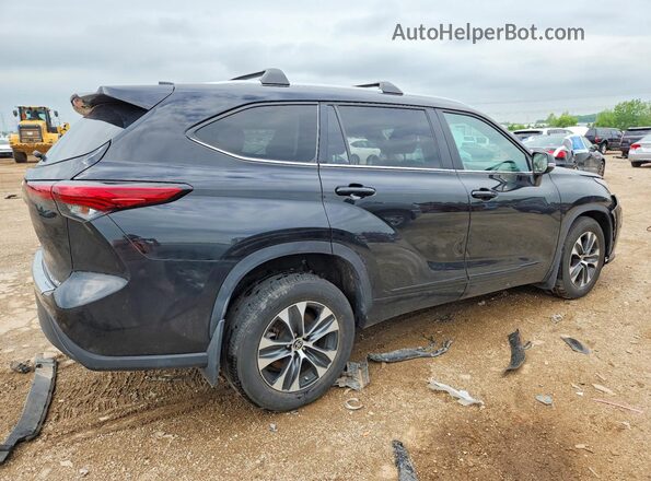 5TDKDRBH3PS043453 2023 TOYOTA HIGHLANDER Black Հետևի աջ